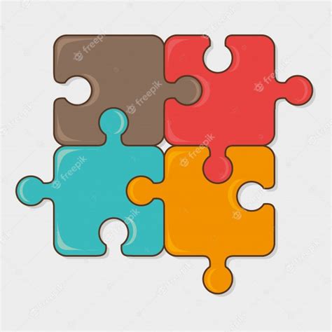 Puzzle game design. Vector | Premium Download