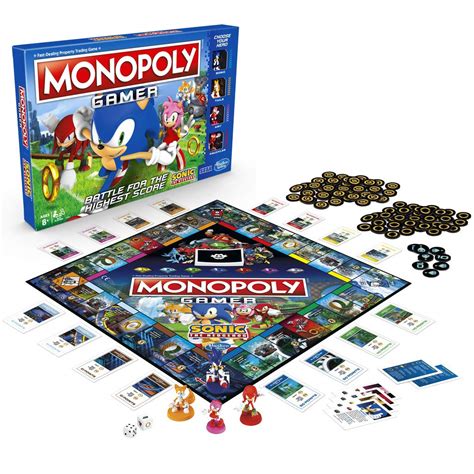 Buy Monopoly Gamer Sonic The Hedgehog Edition Board Game For Kids Ages