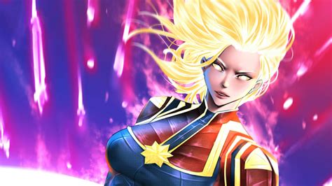 Captain Marvel Colorful Art Hd Superheroes 4k Wallpapers Images