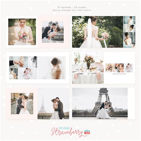 Free Wedding Album Templates Printable Form Templates And Letter