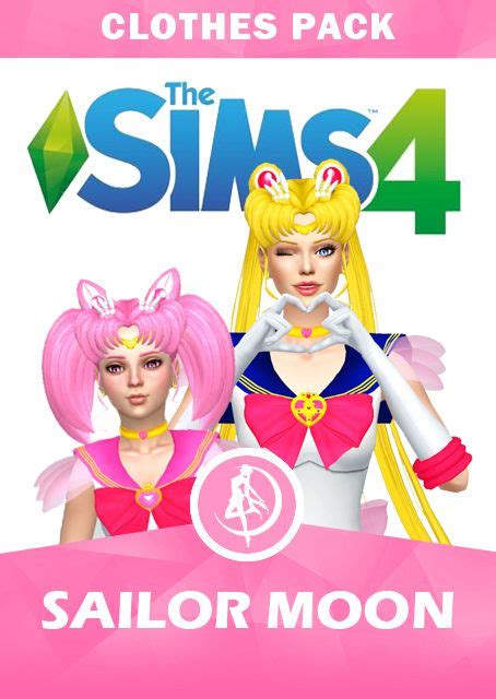 The Simss 4 Sailor Moon Clothes Pack Is Shown In This Screenshot From