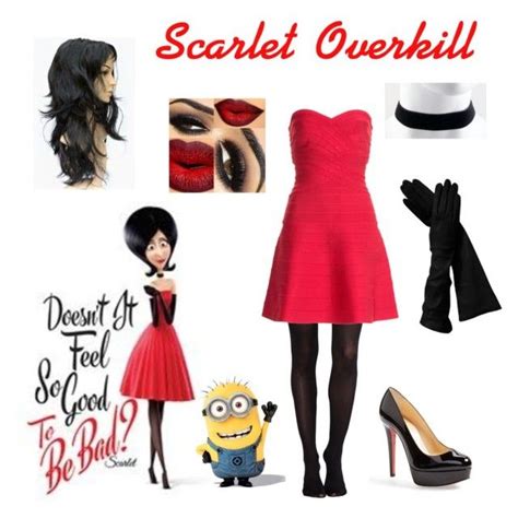 Scarlet Overkill Costume By Hello Its Sally On Polyvore Diy Adult