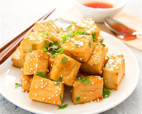 Sweet Chili Tofu Kirbies Cravings