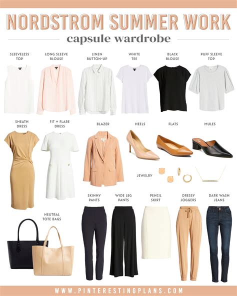 Summer Capsule Wardrobe For Work 2022 Pinteresting Plans Fashion Blog Business Casual