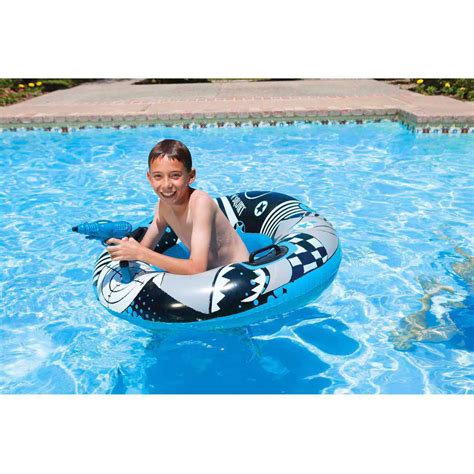 Poolmaster Aqua Fun Bump N Squirt Tube Blue Walmart Com