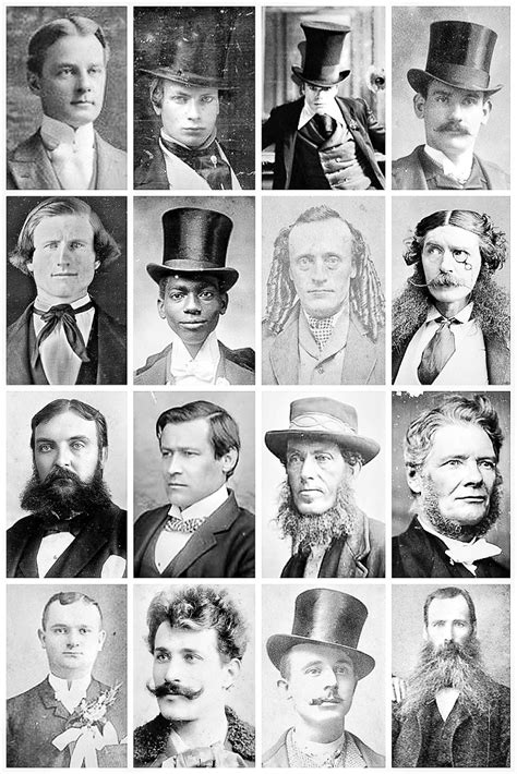 There are details you should get right. Victorian Men's Hairstyles & Facial Hair A... | THE ...