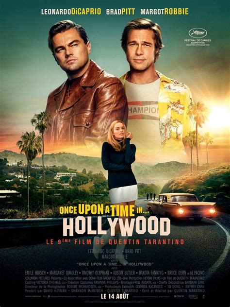 Once Upon A Time In Hollywood Film 2019 Senscritique
