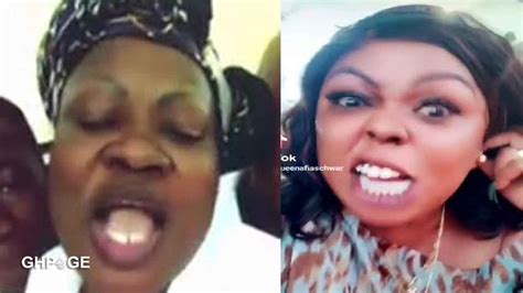 mercy asiedu nicely replies afia schwar once again from dubai after insulting asantes over