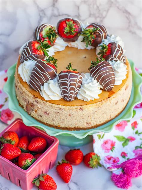 The Best Strawberry Cheesecake Recipe Video Tatyanas Everyday Food