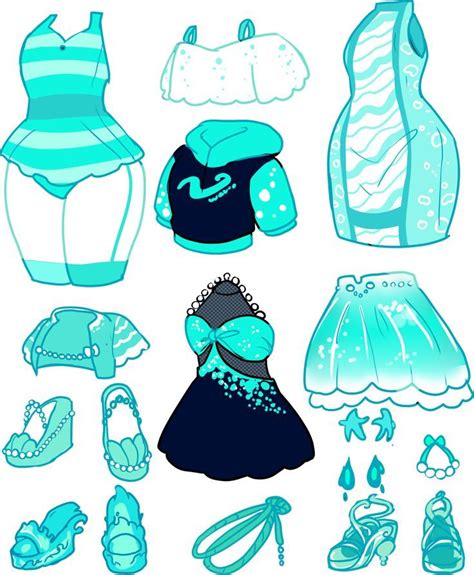 Cute Outfits Drawings Outfits Drawings Süße Outfits Zeichnungen
