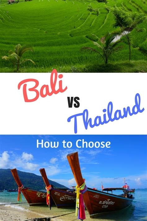 bali vs thailand how to quickly decide which destination is best