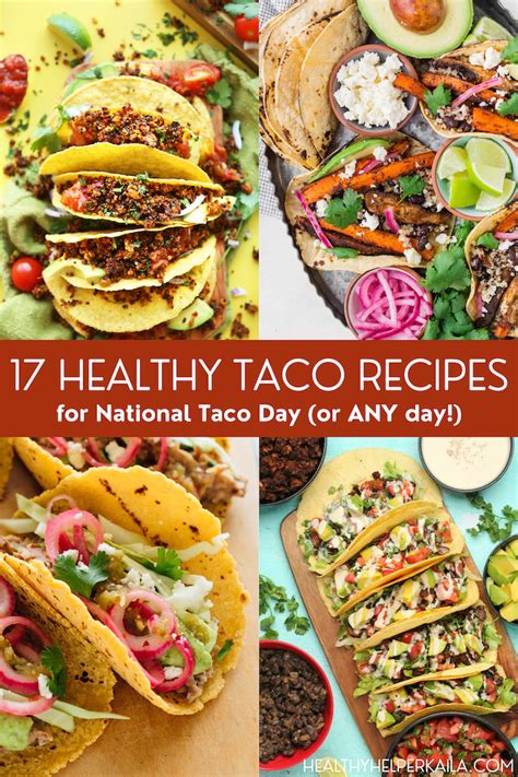 17 Healthy Taco Recipes For National Taco Day Healthy Helper