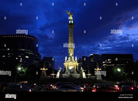 Monumento De La Independencia Ángel Estatua El Paseo De La Reforma