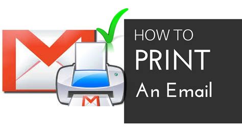 How To Print An Email Easy Steps And Detailed Youtube