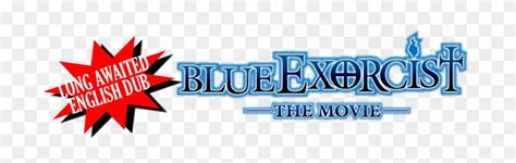 Blue Exorcist Movie Logo Blue Exorcist Free Transparent Png Clipart