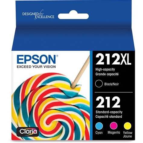 Epson Claria 212 Standard Capacity Color And T212xl Bcs Bandh