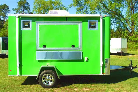7x12 Shaved Ice Concession Trailer 762 American Trailer Pros Cargo