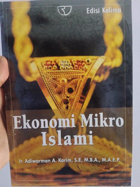 Jual Buku Ekonomi Mikro Islami Edisi Adiwarman Karim Original Di