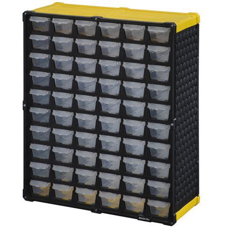 Keep things clean and in order with quality kitchen drawer organizers including drainers, carts, cutlery trays and more! Stack-On 60 Drawer Storage Cabinet | Walmart Canada