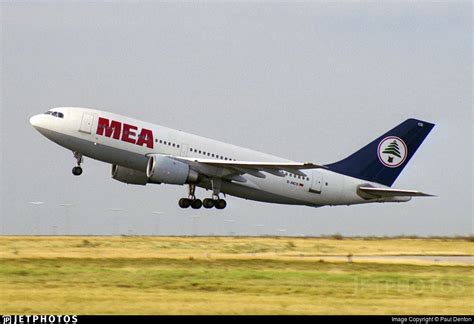D Aics Airbus A310 203 Middle East Airlines Mea Paul Denton