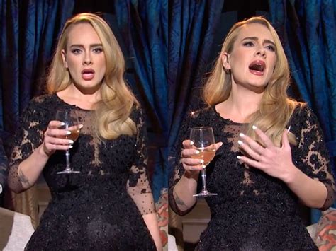 Adeles Hilarious Snl Stint Reminds Fans Why She Has 15 Grammys