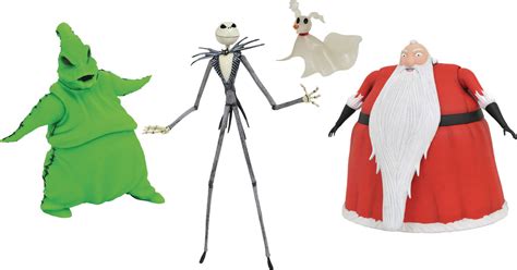 Nightmare Before Christmas Jack Skellington Santa Oogie Boogie