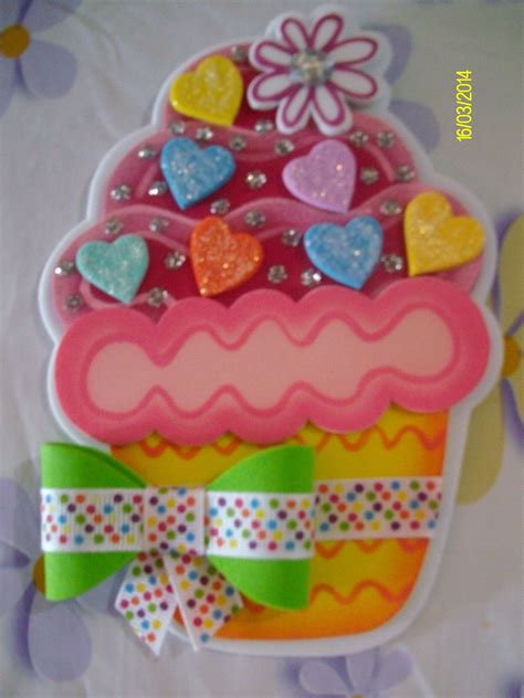 Ponquesito Candy Crafts Cupcake Crafts Foam Crafts