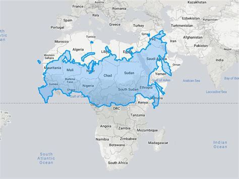 The True Size Of These Countries Will Blow Your Mind Far And Wide