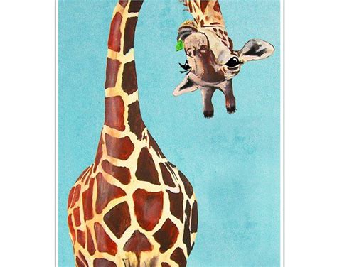 Animal painting portrait painting Giclee Print Acrylic | Etsy | Canvas