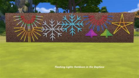 Mod The Sims Blinking Light Displays Animated By Snowhaze Sims 4