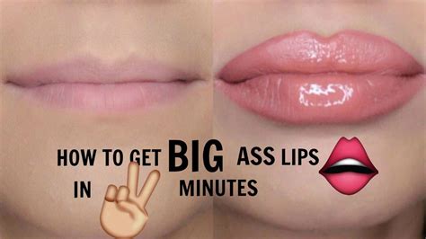 How To Get Big Ass Lips In Less Than 2 Minutes Youtube