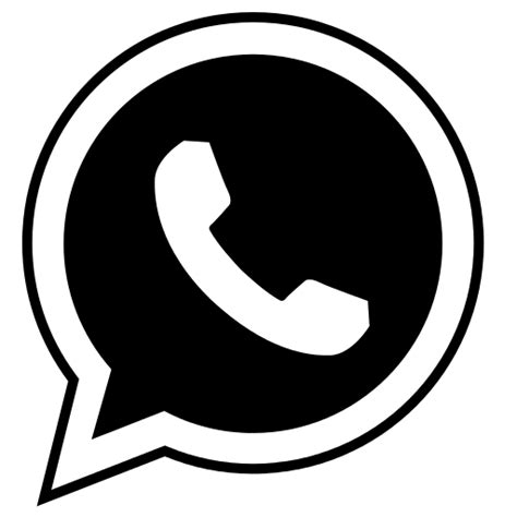 In addition to free png format images, you can also find whatsapp, whats, app, vectors. whatsapp icon logo vector image black | Objek gambar ...