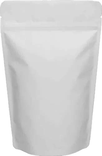 Plain White Kraft Paper Stand Up Pouch Rs 2 Piece Duropack Limited