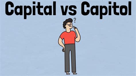 Capital Vs Capitol English Speaking Practice Youtube