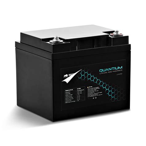 Quantium™ Lfp 12v 42ah Lithium Iron Battery Lifepo4 Deep Cycle Q