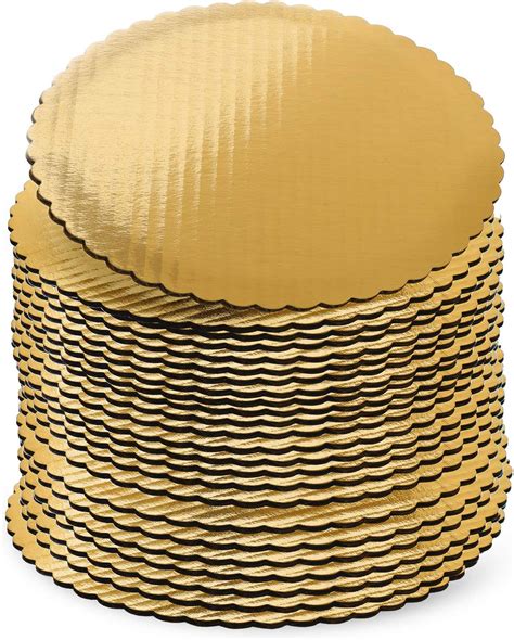 12 Inch Gold Cake Boards Rounds 48 Pack Cake Base 12