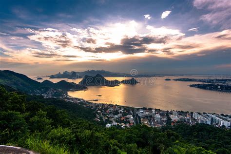 Picturesque Rio De Janeiro Mountain View Editorial Photo
