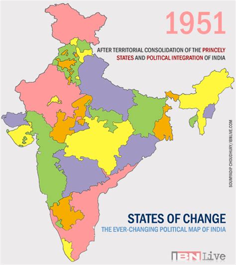 Map Of India After Independence Get Map Update