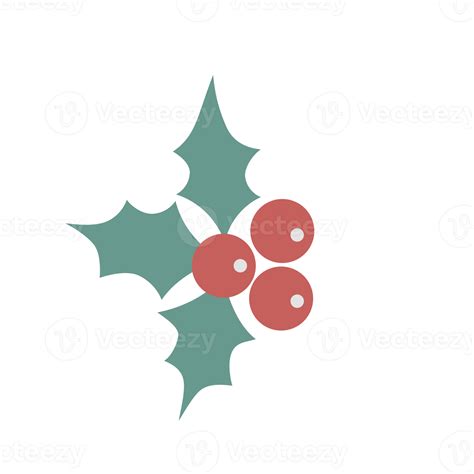 Christmas Mistletoe Sticker 12423523 Png