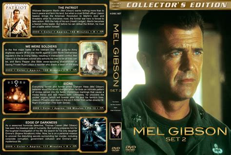 Mel Gibson Set 2 Movie Dvd Custom Covers Mel Gibson Set 2 Dvd Covers