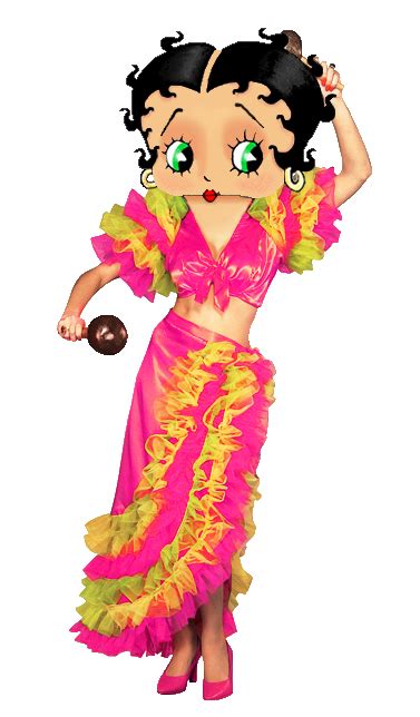 Betty Boop Dancer Costume Latin Dancer Costume Betty Boop