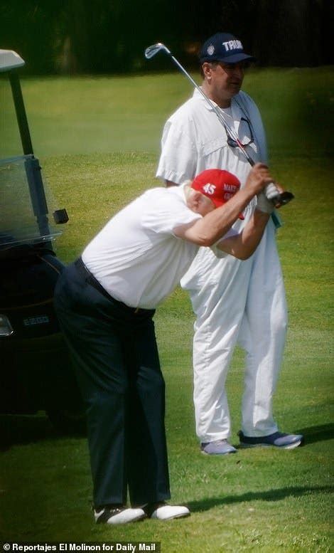 Trump Throws Temper Tantrum While Golfing And Hammers His Club Into The Ground