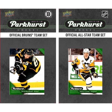 C And I Collectables 17bluests Nhl Boston Bruins 2017 Parkhurst Team Set