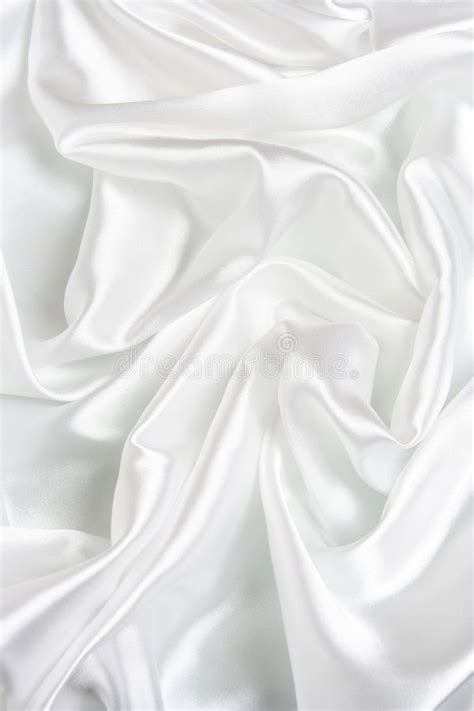 White Satin Background A Background Of A Rippled Smooth Satin Like