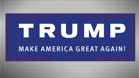 2016 Campaign Logos Trump Goes Modern Nbc News