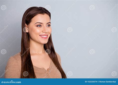 Close Up Side Profile Photo Cool Beautiful Amazing She Her Lady Ideal Appearance Self Confident