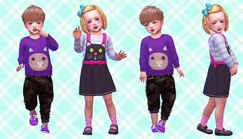 Toddler Pose 07 At A Luckyday Sims 4 Updates