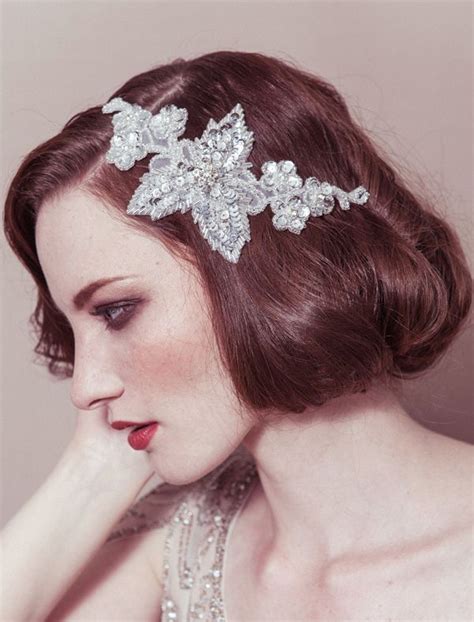 Romantic Wedding Hairstyles For Short Hair Weddingsonline Gatsby