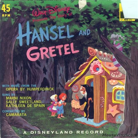 Walt Disney Presents The Story Of Hansel And Gretel By Disneyland
