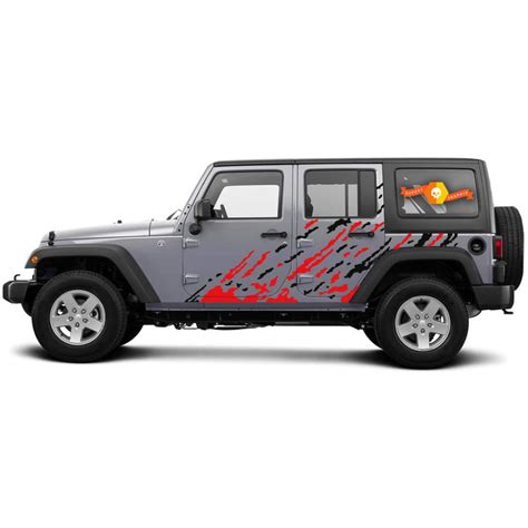 Save $3,480 on used jeep wrangler for sale by owner. Jeep Wrangler Any Year 4-Door Custom 2 Colors Vinyl Decal ...